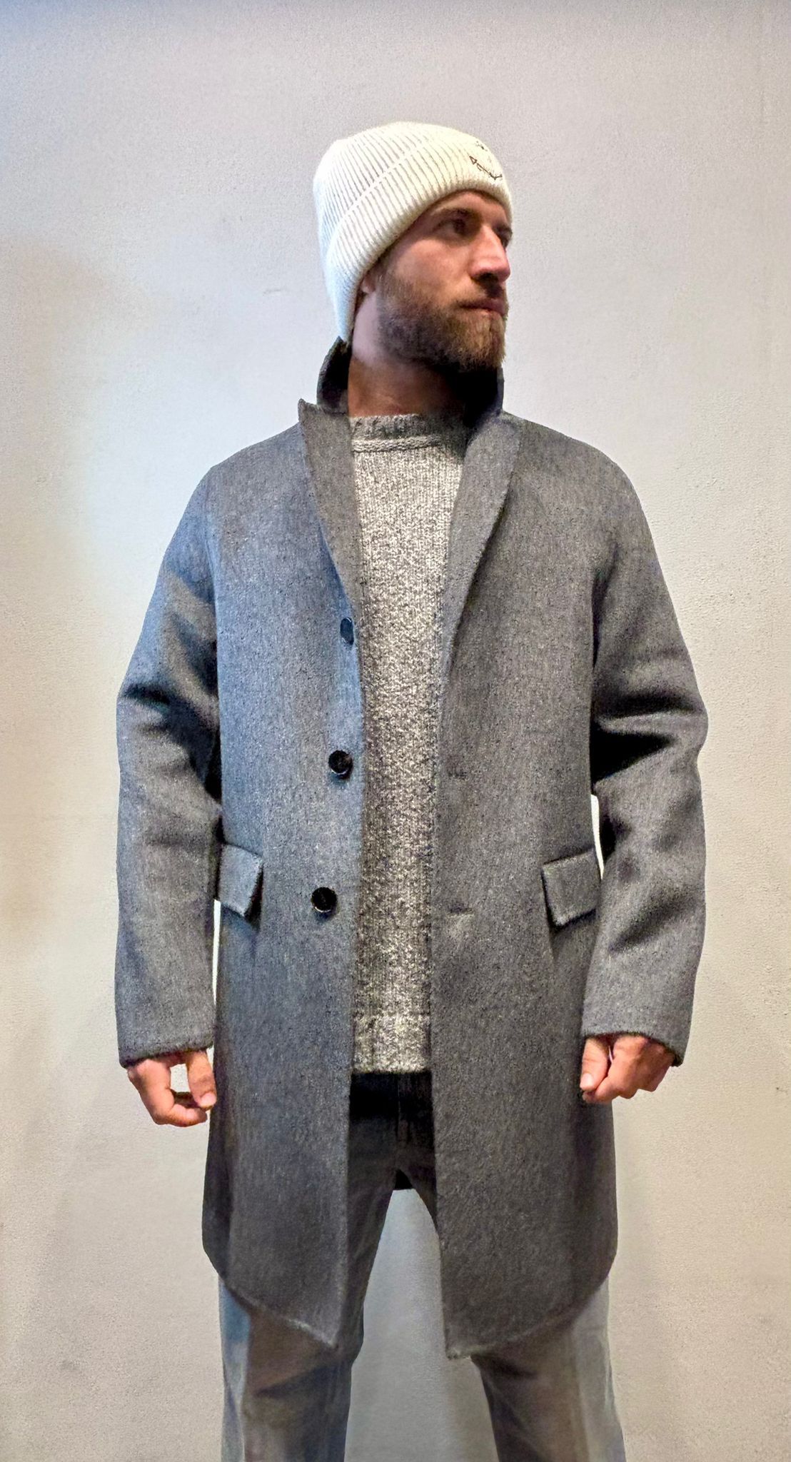 TINTORIA MATTEI - CAMICIA LIBERY PANNA