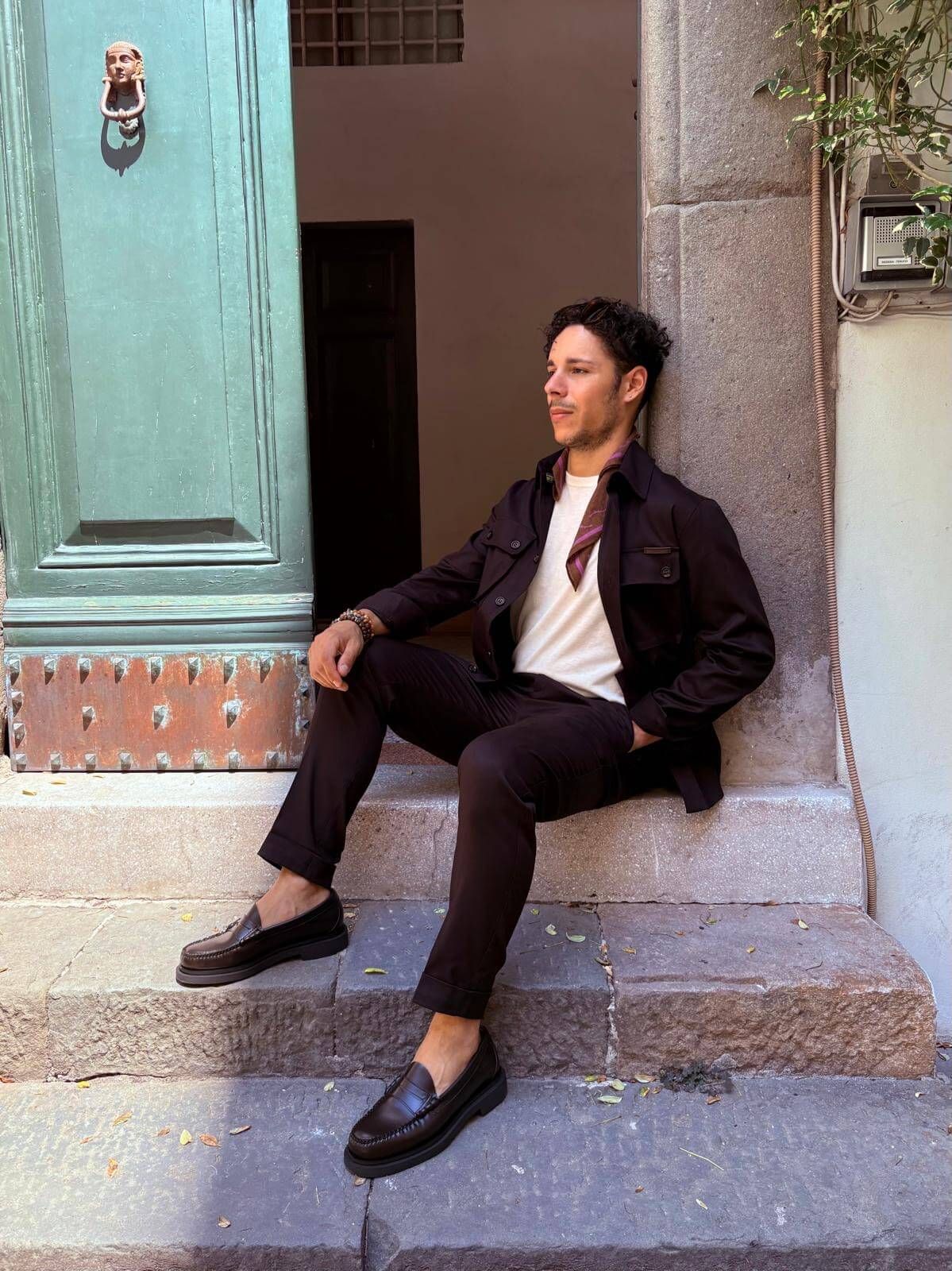 PAUL SMITH - CALZA RIGA NERO