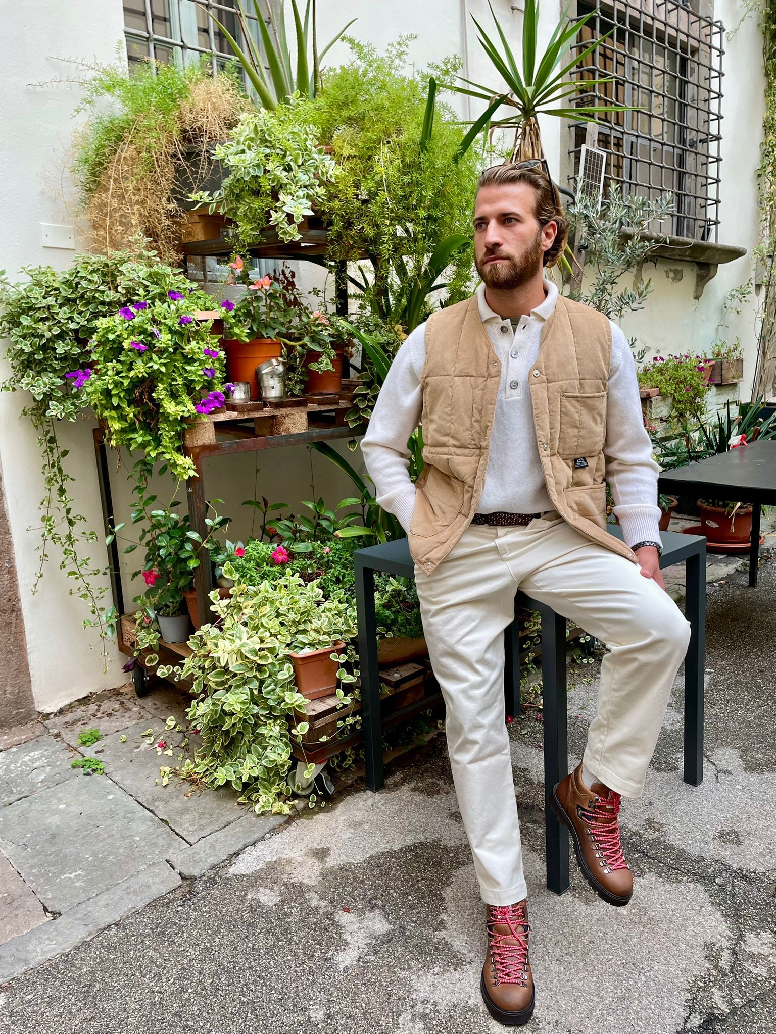 TINTORIA MATTEI - CAMICIA LIBERY PANNA