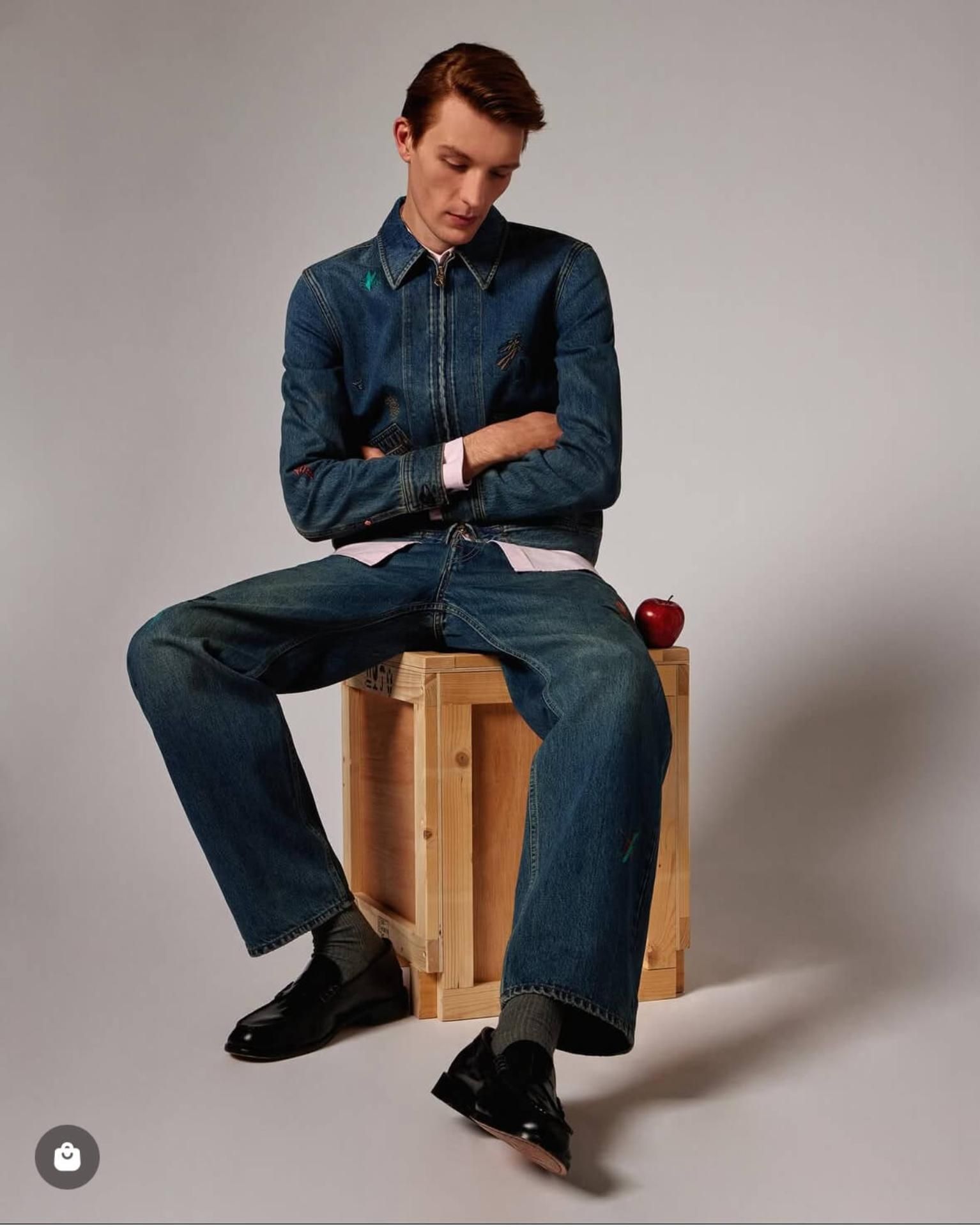 PAUL SMITH - CALZA RIGA NERO