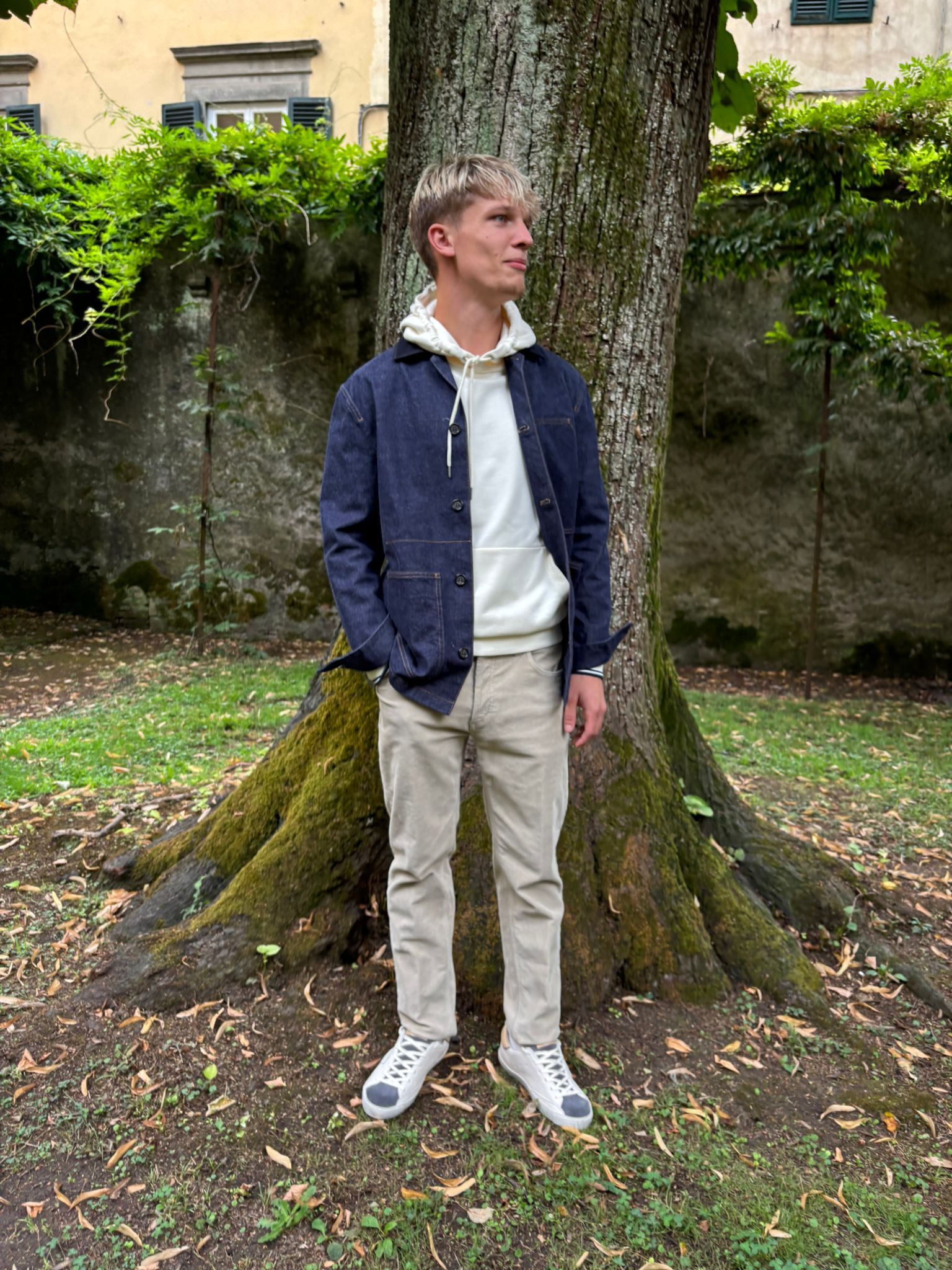 TINTORIA MATTEI - CAMICIA LIBERY PANNA