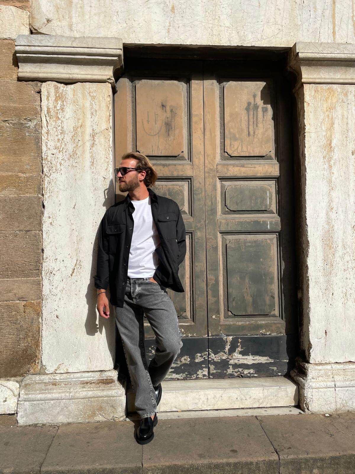 PAUL SMITH - CALZA RIGA NERO