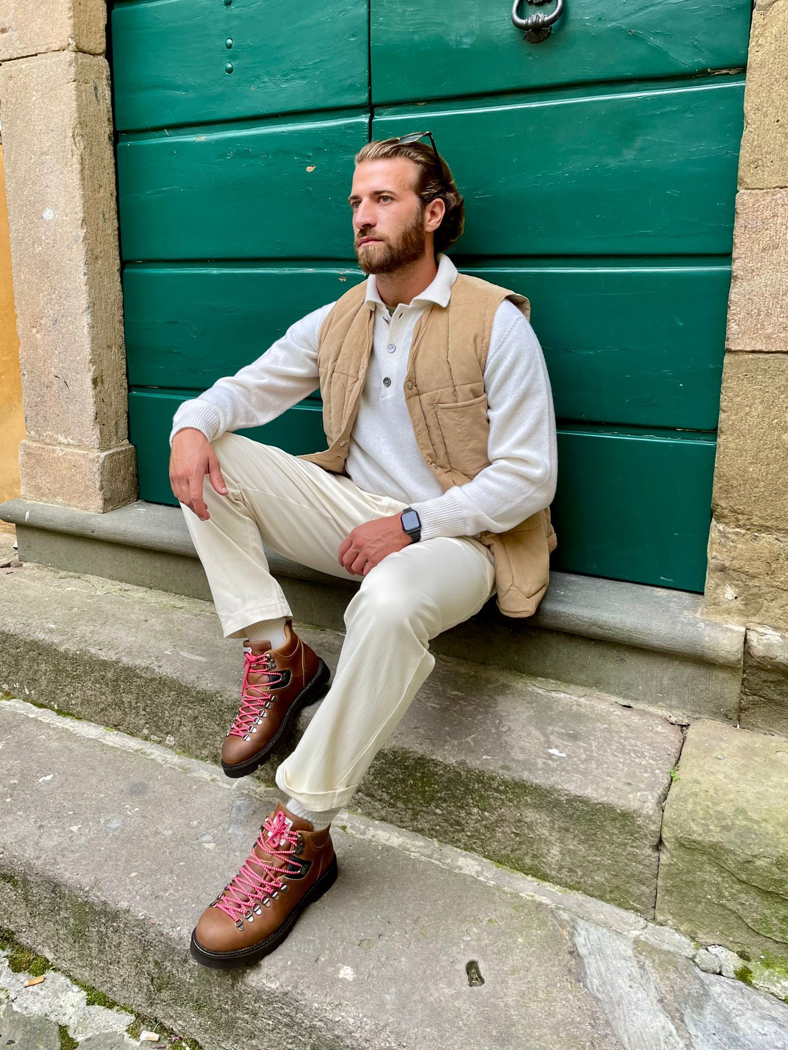 TINTORIA MATTEI - CAMICIA LIBERY PANNA