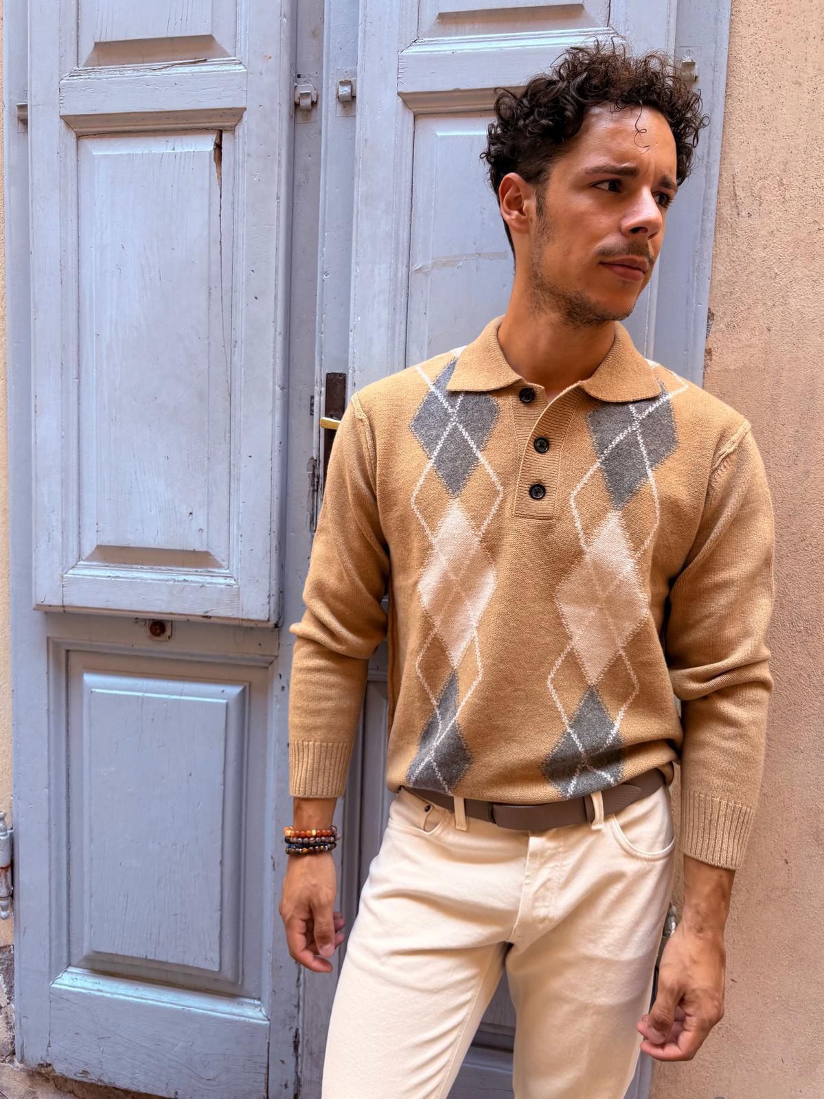 TINTORIA MATTEI - CAMICIA LIBERY PANNA