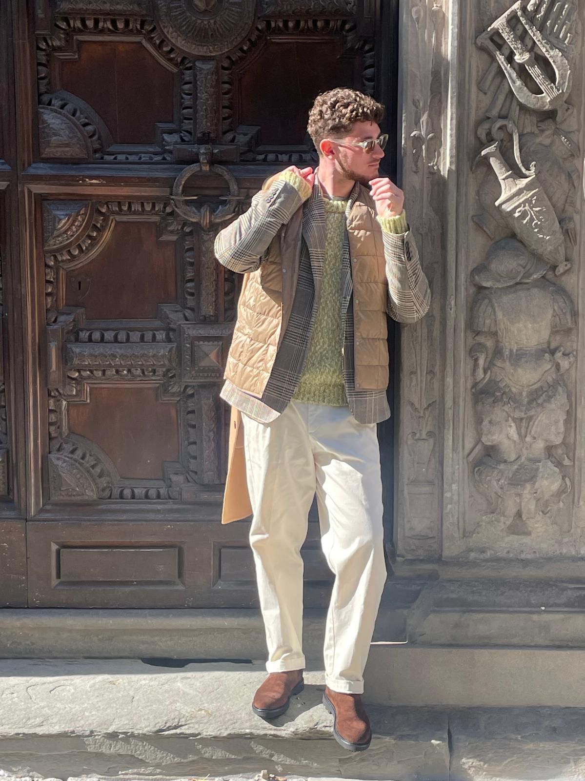 TINTORIA MATTEI - CAMICIA LIBERY PANNA