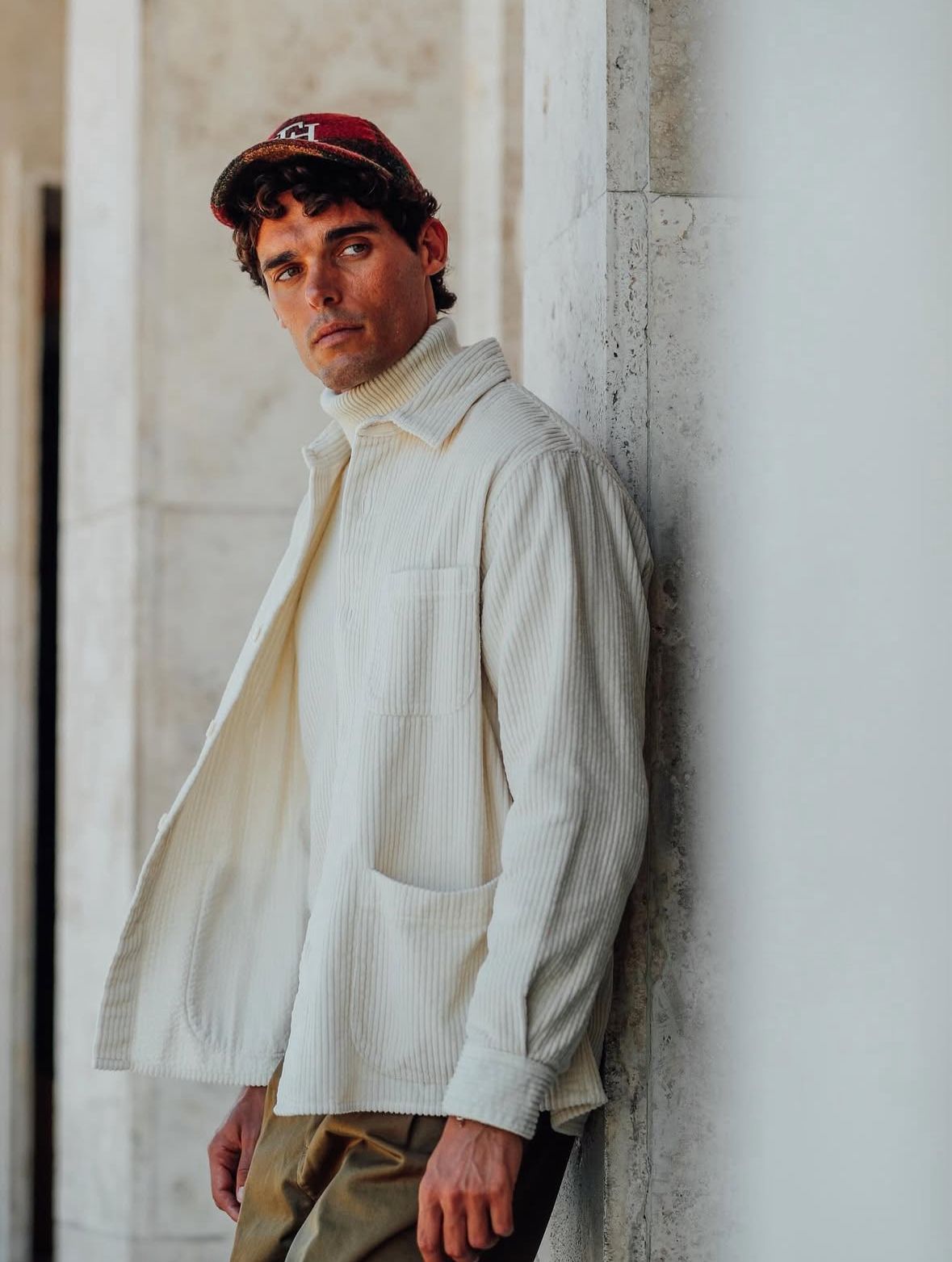 TINTORIA MATTEI - CAMICIA LIBERY PANNA