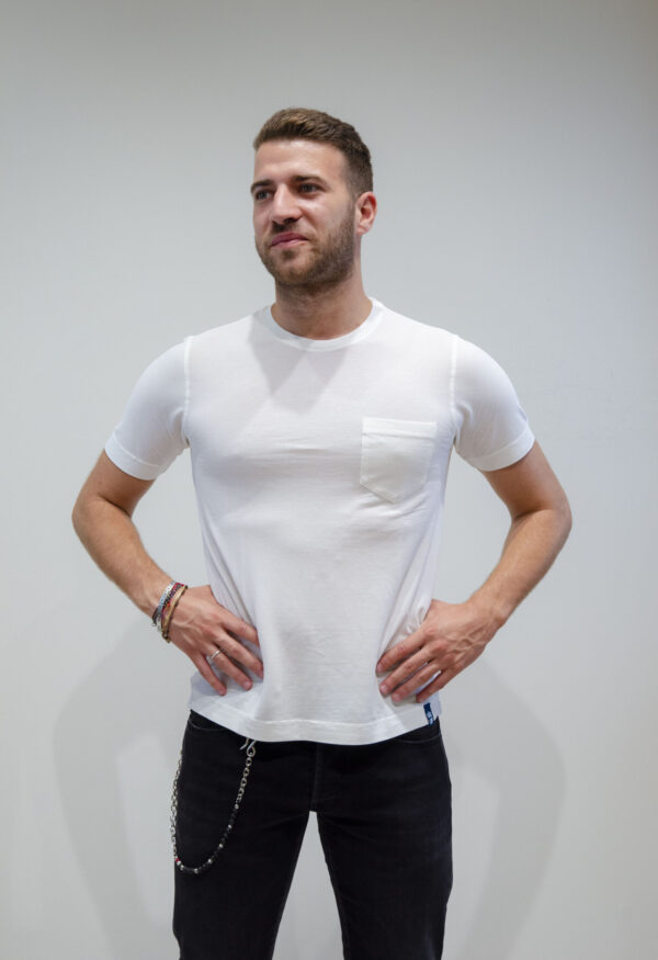 DRUMOHR – t-shirt taschino ice cotton