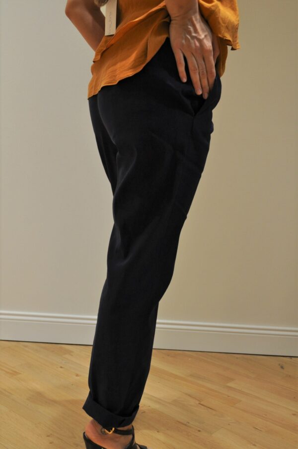 FORTE FORTE – pantalone lino fiammato