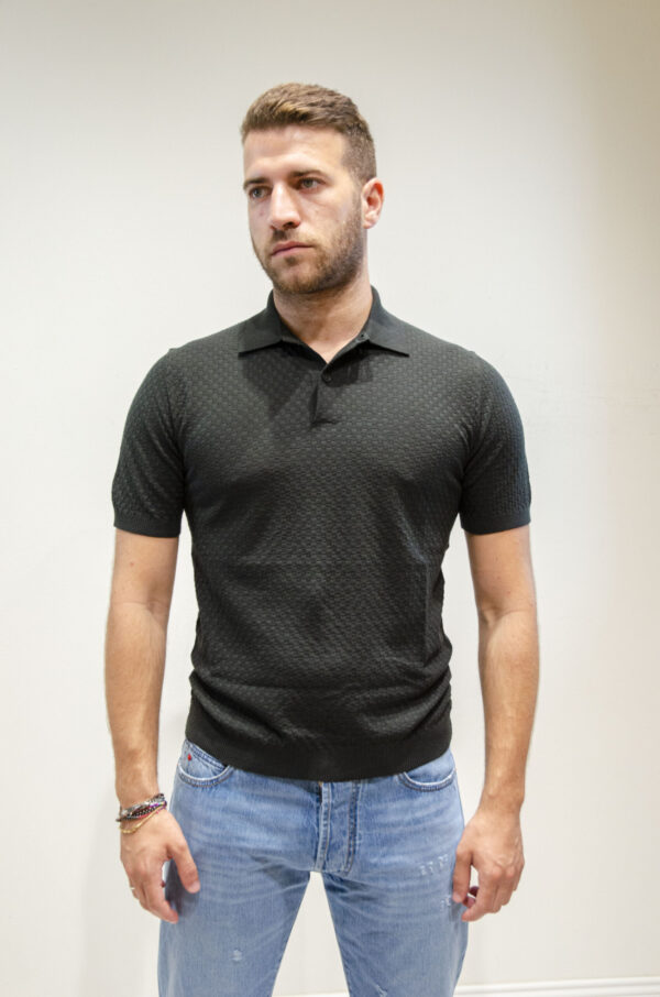 KANGRA – polo jacquard