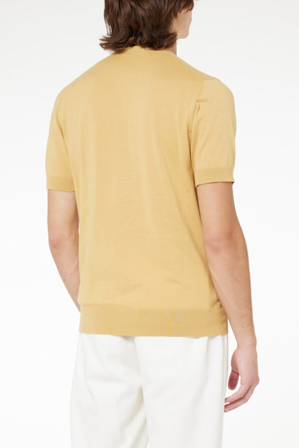 PAOLO PECORA MILANO – T-SHIRT FILO M/M  SENAPE