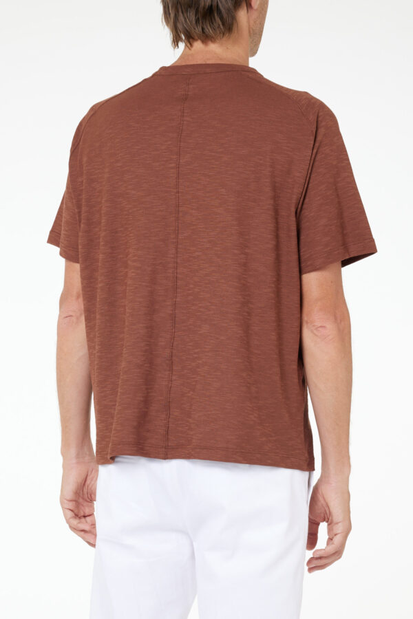 PAOLO PECORA MILANO – T.SHIRT FIAMMATO RUGGINE