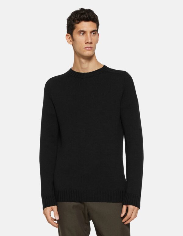 DONDUP – GIROCOLLO NERO  NERO