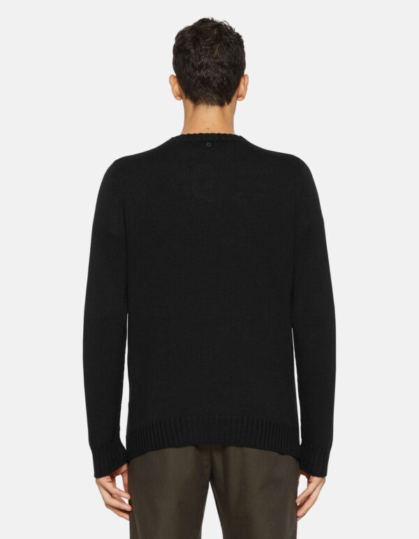 DONDUP – GIROCOLLO NERO  NERO