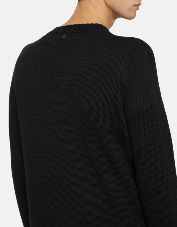 DONDUP – GIROCOLLO NERO  NERO