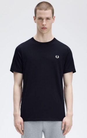FRED PERRY – T-SHIRT BASIC BLU