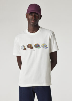 PAUL SMITH – T-SHIRT CAPPELLINO PANNA