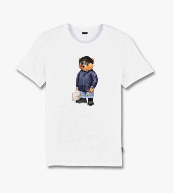 BARON FILOU – T-SHIRT PARKA BIANCO