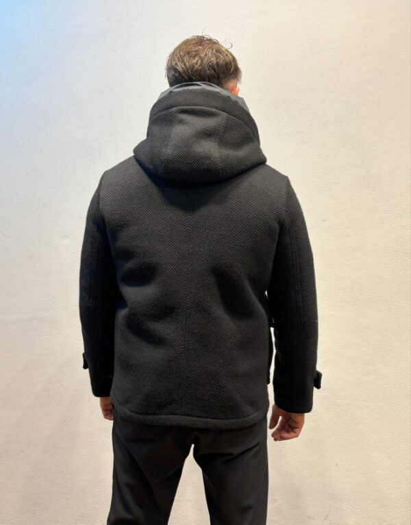 RENAVINE – PARKA CORTO CAPP NERO
