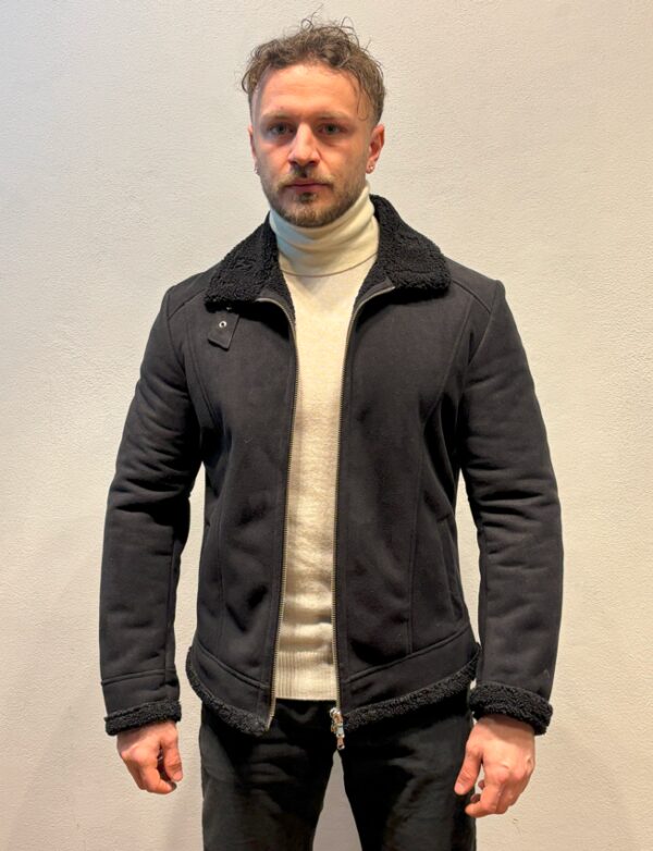 GIOCASTA – ECO SHEARLING NERO