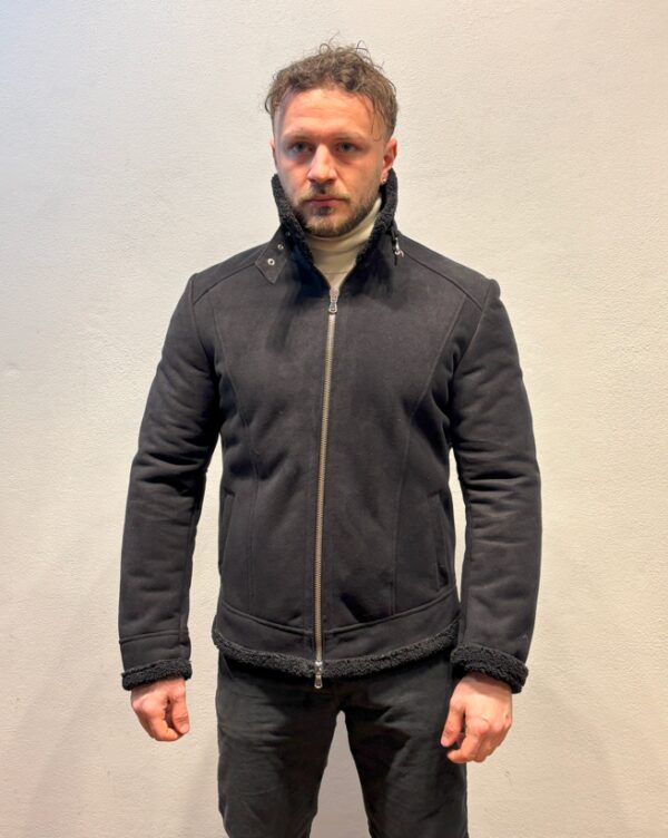 GIOCASTA – ECO SHEARLING NERO