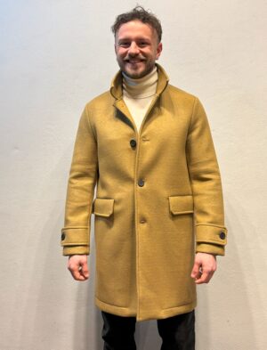 YUKO – CAPPOTTO MONOPETTO CAMMELLO