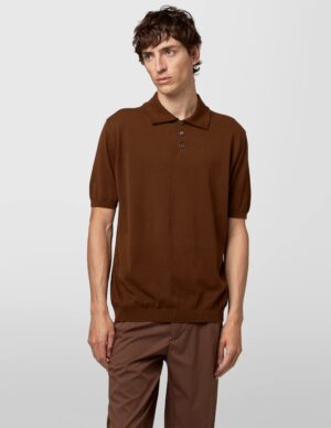 ALPHA STUDIO – POLO BOTTONI MORO