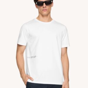 DONDUP – T-SHIRT LOGO DONDUP BIANCO