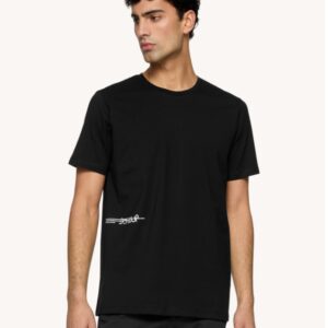 DONDUP – T-SHIRT LOGO DONDUP NERO