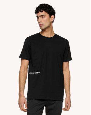DONDUP – T-SHIRT LOGO DONDUP NERO