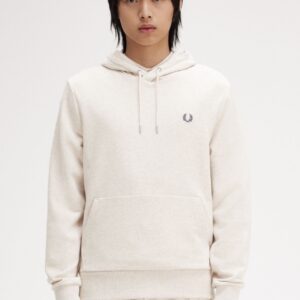 FRED PERRY – FELPA CAPPUCCIO PANNA