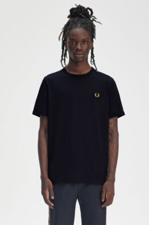 FRED PERRY – T-SHIRT BASIC BLU
