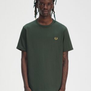 FRED PERRY – T-SHIRT BASIC VERDE