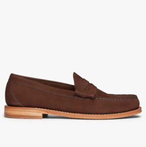 GH BASS – MOCASSINO SUEDE MORO