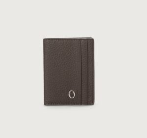 ORCIANI – PORTACARTE LIBRO MORO