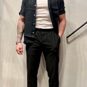PORTUGUESE – CAMICIA M/M NERO