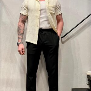 PORTUGUESE – CAMICIA TRAFORATO BIANCO
