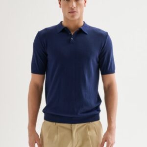 QB24 – POLO M/M FILO BLU