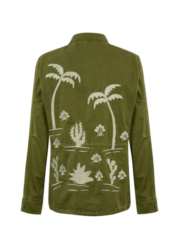 AMARANTO – FIELD JKT RICAMO VERDE
