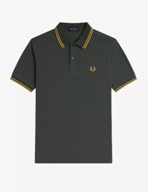 FRED PERRY – POLO BORDINO MILITARE