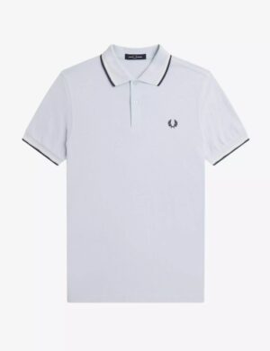 FRED PERRY – POLO BORDINO CIELO