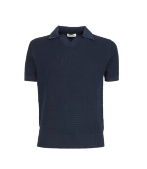 KANGRA – POLO SCOLLO V  BLU