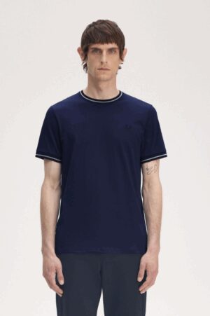 FRED PERRY – T-SHIRT BORDINO ROYAL