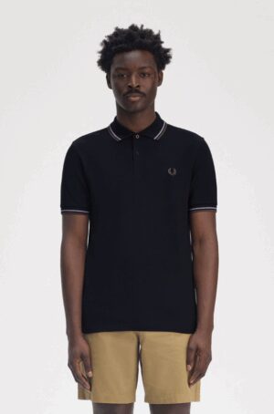 FRED PERRY – POLO BORDINO BLU