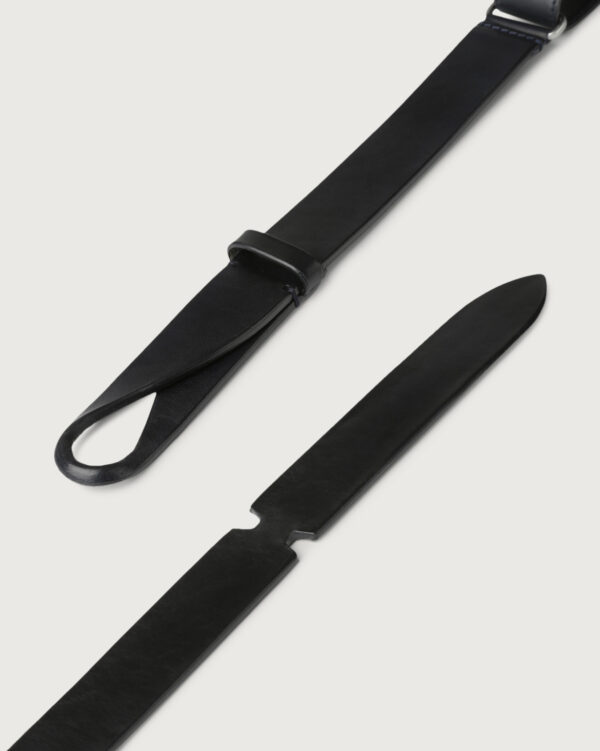 ORCIANI – CINTURA PELLE BLU