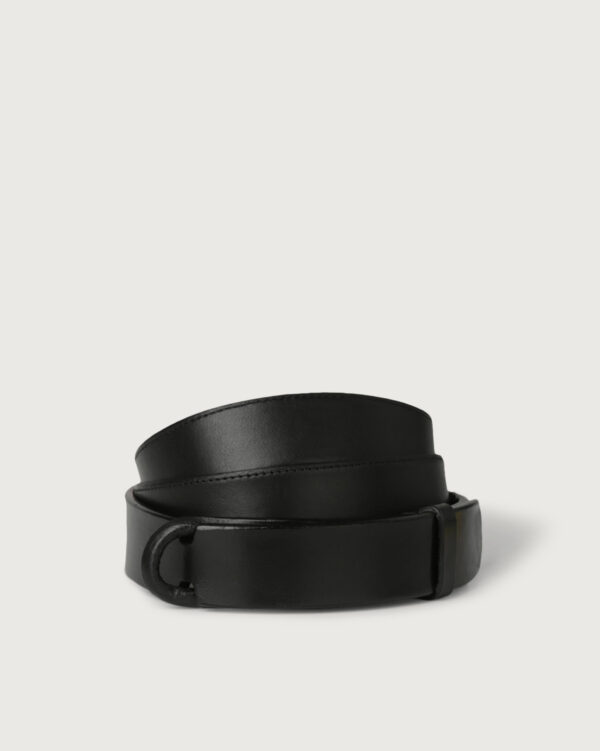 ORCIANI – CINTURA PELLE NERO