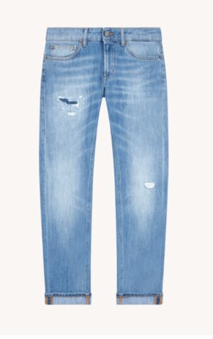 DONDUP – MIUS ROTTO CHIARO DENIM