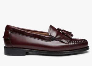 GH BASS – MOCASSINO NAPPE BORGUNDI