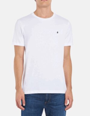 DONDUP – T-SHIRT LOGO PANNA