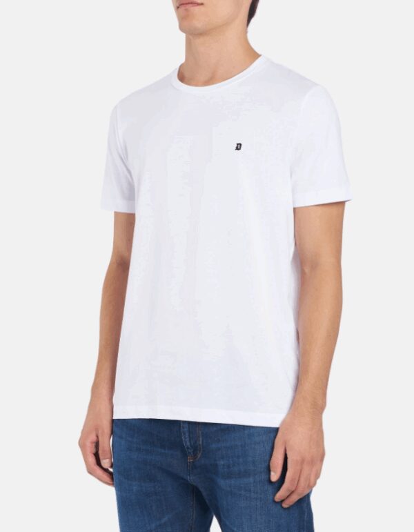 DONDUP – T-SHIRT LOGO PANNA
