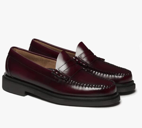 GH BASS – MOCASSINO  BORDEAUX